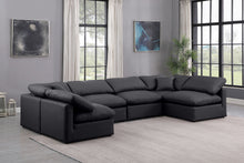 Load image into Gallery viewer, Indulge - Faux Leather 6 Piece Modular U-Shaped Sectional

