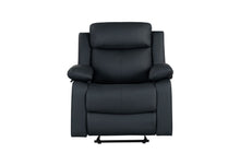 Load image into Gallery viewer, U6026 - Glider Recliner With LED - Black
