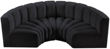 Load image into Gallery viewer, Arc - Velvet 4 Piece U-Shaped Modular Sofa
