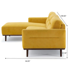 Load image into Gallery viewer, Ella - L-Shaped Sectional Couch
