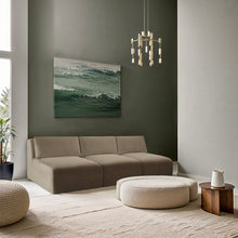 Load image into Gallery viewer, Shaggy - Fabric 3 Seat Modular Armless Sofa
