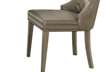 Load image into Gallery viewer, Kacela - Synthetic Leather Side Chair (Set of 2) - Champagne
