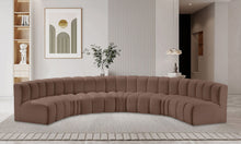 Load image into Gallery viewer, Arc - Faux Leather 7 Piece U-Shaped Modular Sofa
