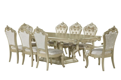 Monique - Dining Table Base - Champagne