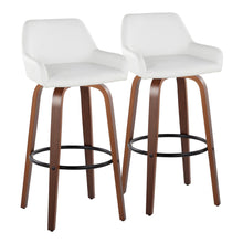 Load image into Gallery viewer, Daniella - Contemporary Fixed Height, Barstool &amp; Swivel And Round Footrest (Set of 2)

