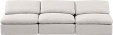 Load image into Gallery viewer, Indulge - Linen 3 Seat Modular Armless Sofa
