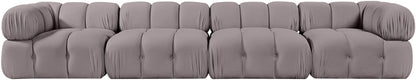 Orin - Fabric Velvet 4 Piece Modular Sofa