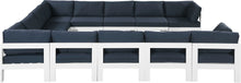 Load image into Gallery viewer, Nizuc - Outdoor Patio 12 Piece Modular Sectional With White Frame
