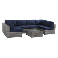 Load image into Gallery viewer, Seating Set With Cushions Handcrafted Wicker Design
