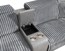 Load image into Gallery viewer, U13 - 6 Piece Gray Power Reclining Sectional With Power Headrest - Dark Gray
