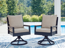 Load image into Gallery viewer, East Beach - Swivel Chair With Cushion (Set of 2) - Blue
