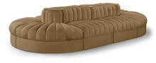Load image into Gallery viewer, Rummi - Oval Velvet Performance Fabric Upholstered 8 Piece Modular Sectional
