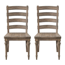 Load image into Gallery viewer, Ladderback Dining Chairs, (Set of 2) - Taupe
