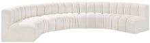 Load image into Gallery viewer, Arc - Boucle Fabric 7 Piece U-Shaped Modular Sofa
