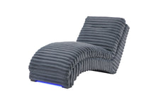Load image into Gallery viewer, Dominic - Chaise With LED And USB - Gray
