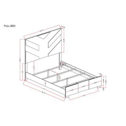 Prime - Bed With LED Headboard