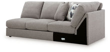 Load image into Gallery viewer, Lindon - RAF Armless Loveseat With Wedge - Smoke
