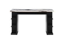 Load image into Gallery viewer, D3232 - Console Sofa Table - Beige / Black
