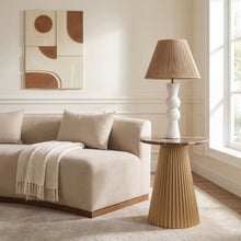 Load image into Gallery viewer, Cindra - Genuine Marble Top And Iron Base Table
