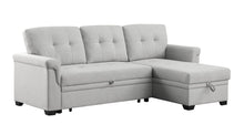 Load image into Gallery viewer, Destiny - Reversible Sleeper Sectional Sofa With Storage Chaise
