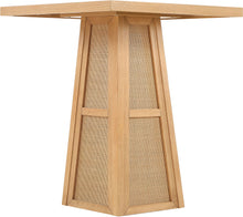 Load image into Gallery viewer, Fenwick - Cane, Oak Veneer And Solid Wood Bar Height Table
