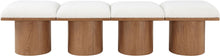 Load image into Gallery viewer, Pavilion - 4 Piece Modular Bench With Brown Base
