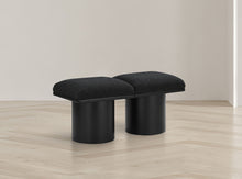 Load image into Gallery viewer, Pavilion - 2 Piece Modular Bench With Black Base
