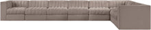 Load image into Gallery viewer, Rummi - Velvet Performance Fabric Upholstered 8 Piece Modular Sectional (With 3 Corner Chairs)
