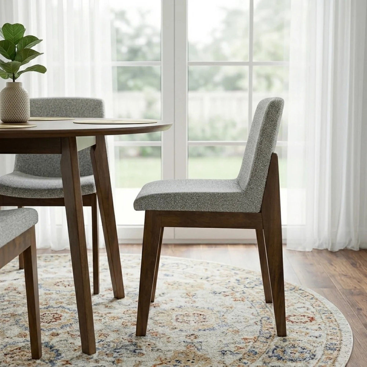 Crystal - Upholstered Dining Chair (Set of 2) - Ego Home Furniture
