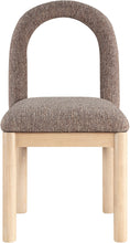 Load image into Gallery viewer, Conrad - Linen Dining Chair With Natural Legs
