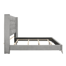 Load image into Gallery viewer, Huxley - 4/6 Full Headboard, Footboard And Slats - Gray
