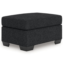 Load image into Gallery viewer, Jasmine Peaks - Ottoman - Coal
