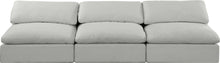Load image into Gallery viewer, Comfy - Linen Modular Armless Sofa 3 Seats
