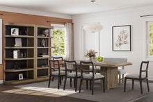 Load image into Gallery viewer, Pagosa - Upholstered Bench - English Knotty Oak / Gray
