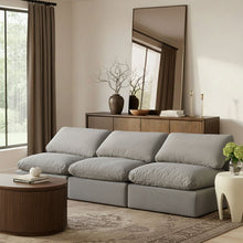 Load image into Gallery viewer, Indulge - Velvet 3 Seat Modular Armless Sofa
