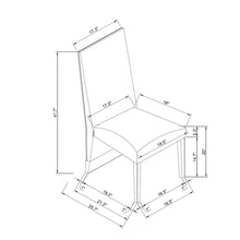 Load image into Gallery viewer, Stacey - Contemporary Dining Chair (Set of 2)
