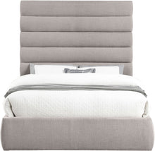 Load image into Gallery viewer, Adam - Linen Fabric Bed With 70.5" Headboard
