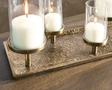 Load image into Gallery viewer, Wallmond - Candle Holder - Antique Brass Finish
