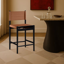 Load image into Gallery viewer, Rawlins - Counter Stool - Black Frame

