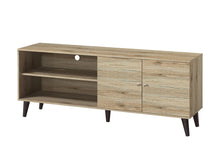 Load image into Gallery viewer, Amidon - TV Stand, With 2 Storage Shelves And 1 Cabinet
