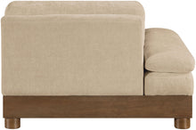 Load image into Gallery viewer, Turin - Chenille Fabric Upholstered Modular Arm Chair - Walnut Base
