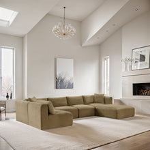 Load image into Gallery viewer, Shaggy - 6 Piece Modular U-Shaped Sectional
