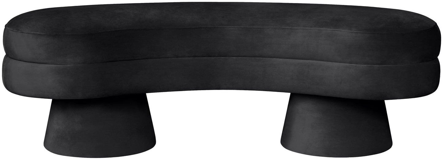 Zenna - Velvet Bench