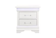 Load image into Gallery viewer, Charlie - Nightstand With LED - White
