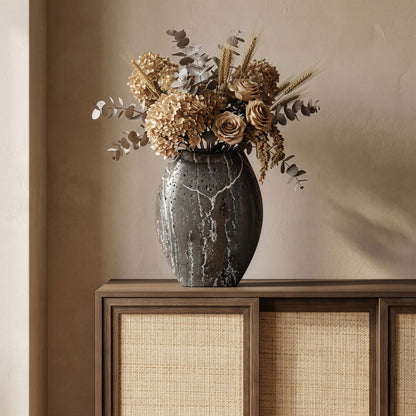 Sadie - Travertine Vase