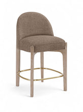 Load image into Gallery viewer, Torino - Counter Stool With Brushed Natural Base
