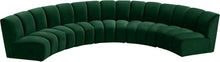 Load image into Gallery viewer, Infinity - 5 Piece Velvet Modular Sectional
