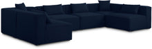 Load image into Gallery viewer, Cube - Linen 6 Piece Modular Armless Sectional
