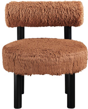 Load image into Gallery viewer, Ambre - Vegan Shearling Fabric Upholstered Accent Chair
