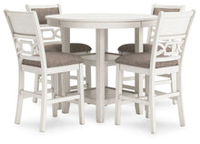Load image into Gallery viewer, Erinberg - Dining Room Counter Table Set (Set of 5) - Antique White
